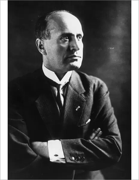Benito Mussolini Portrait 1925