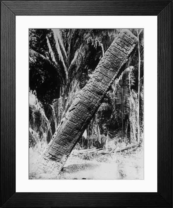 Framed Print : Calendar Column Framed Print : Calendar Column