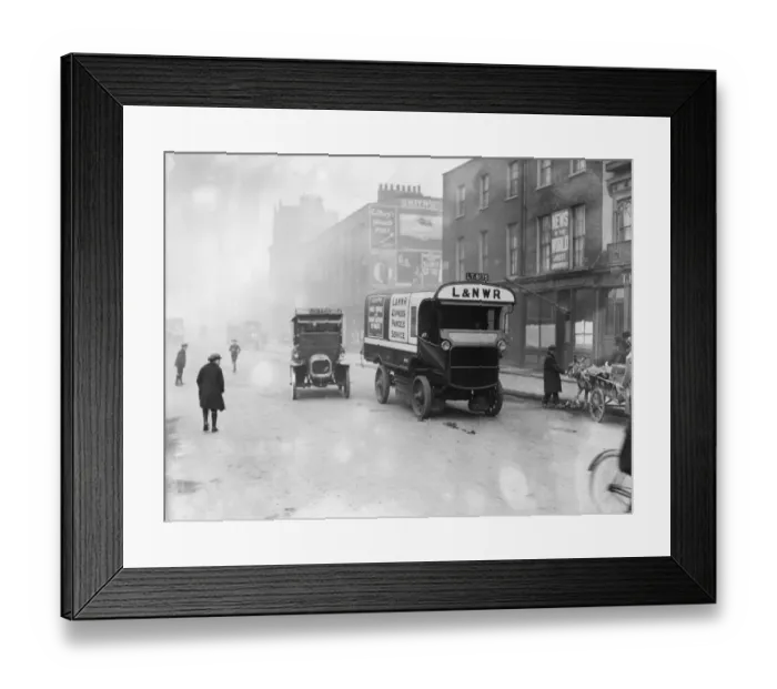 Framed Print : Delivery Van Framed Print : Delivery Van