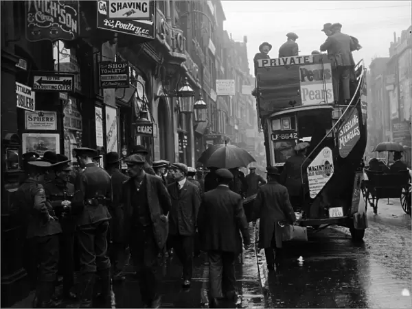 Rainy Fleet Street