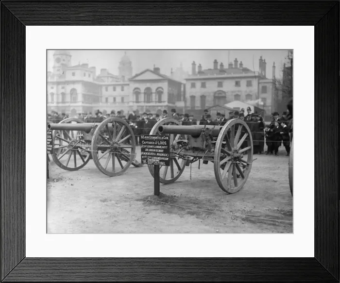 Framed Print : German Guns Framed Print : German Guns
