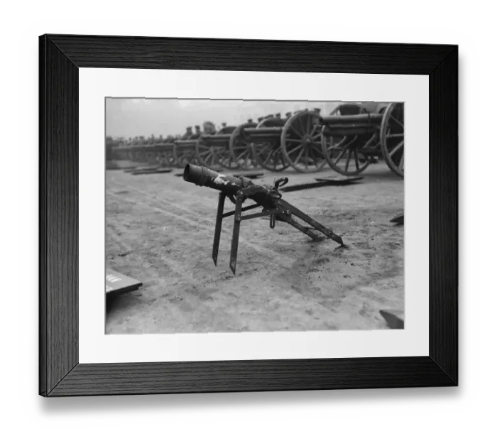 Framed Print : Trench Mortar Framed Print : Trench Mortar