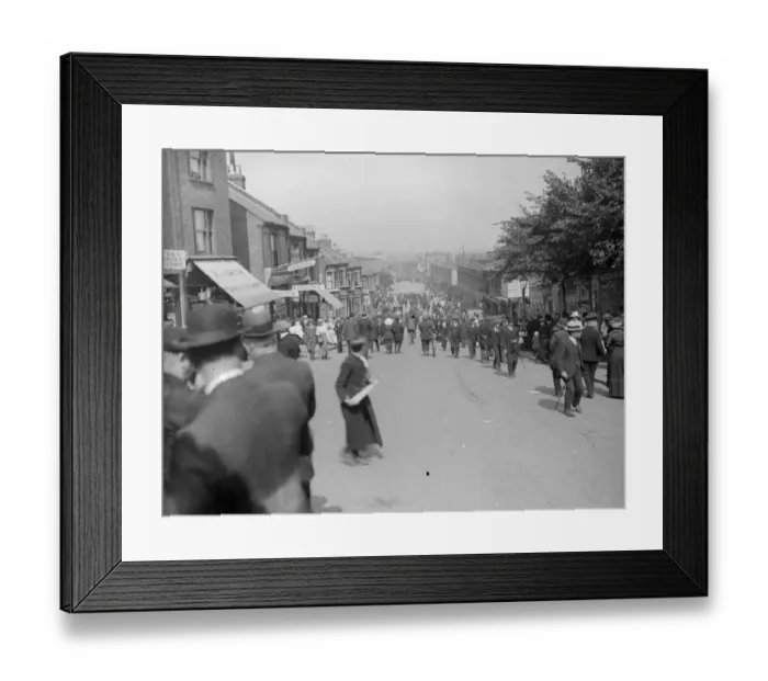 Framed Print : Zeppelin Raid