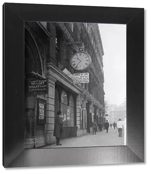 GMT Clock 1916, first year of daylight saving