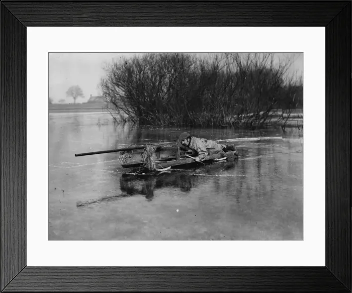 Framed Print : Duckshooter Framed Print : Duckshooter