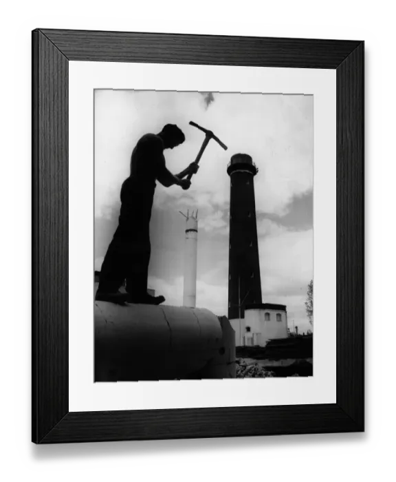 Framed Print : Demolition Framed Print : Demolition