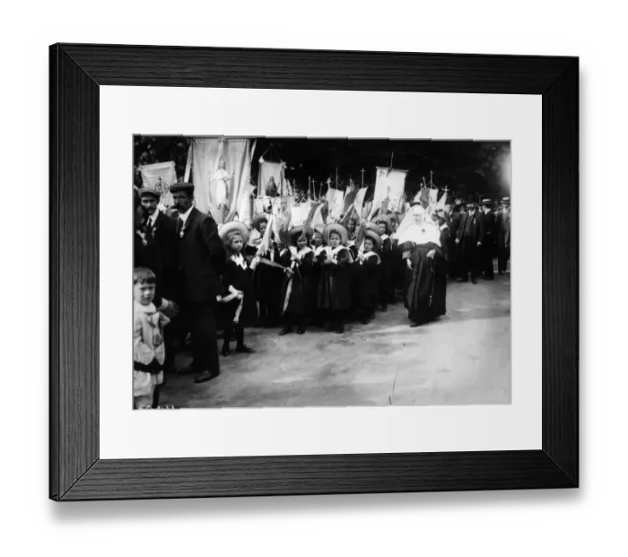 Framed Print : Catholic Procession Framed Print : Catholic Procession
