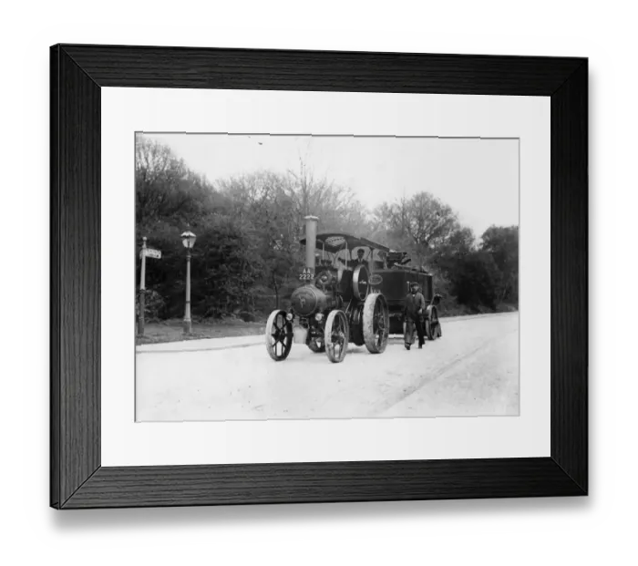 Framed Print : Traction Engine Framed Print : Traction Engine