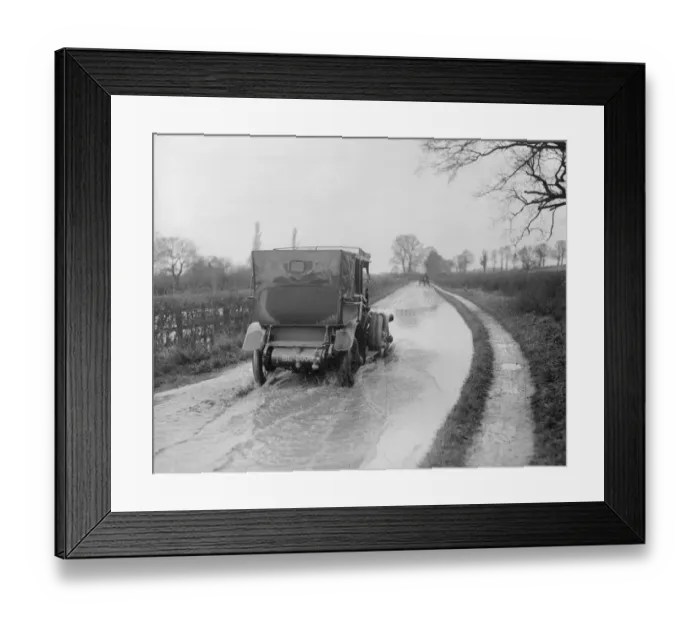 Framed Print : On A Flooded Road Framed Print : On A Flooded Road