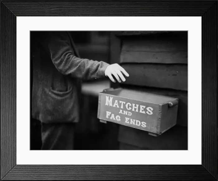 Framed Print : Matches And Fag Ends Framed Print : Matches And Fag Ends