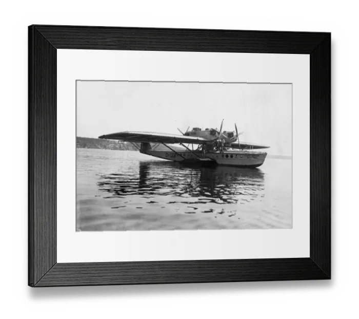 Framed Print : Dornier Flying Boat Framed Print : Dornier Flying Boat