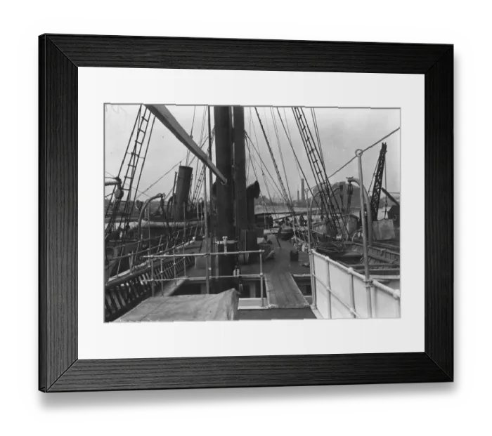Framed Print : Deck Of Endurance Framed Print : Deck Of Endurance