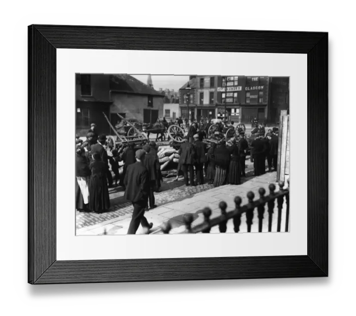 Framed Print : Strikers Protest Framed Print : Strikers Protest
