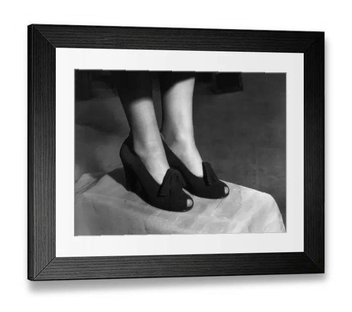 Framed Print : Black Suede Shoes Framed Print : Black Suede Shoes