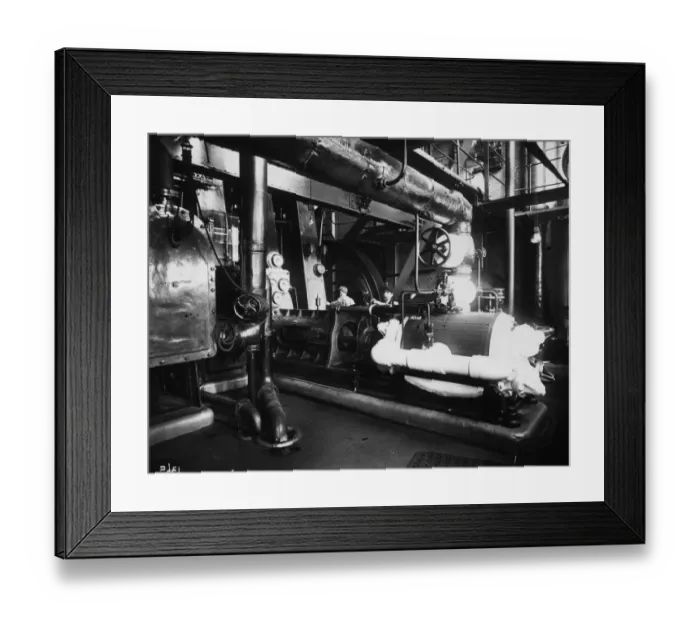 Framed Print : Ice Manufacturing Framed Print : Ice Manufacturing