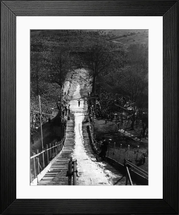 Framed Print : London Ski Jump Framed Print : London Ski Jump