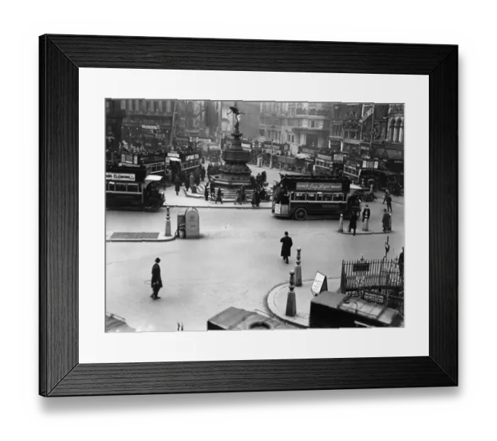 Framed Print : In Piccadilly Circus Framed Print : In Piccadilly Circus