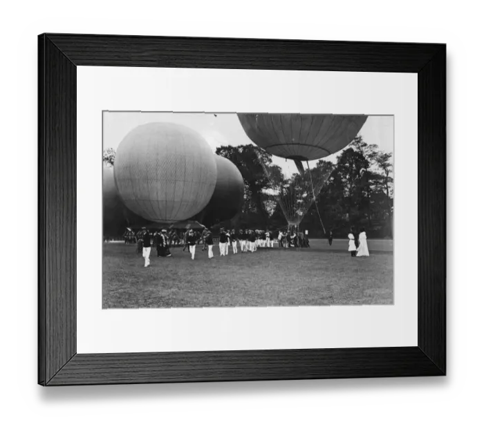 Framed Print : Ballooning Race Framed Print : Ballooning Race
