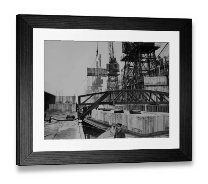 Framed Print : Loading Cars Framed Print : Loading Cars