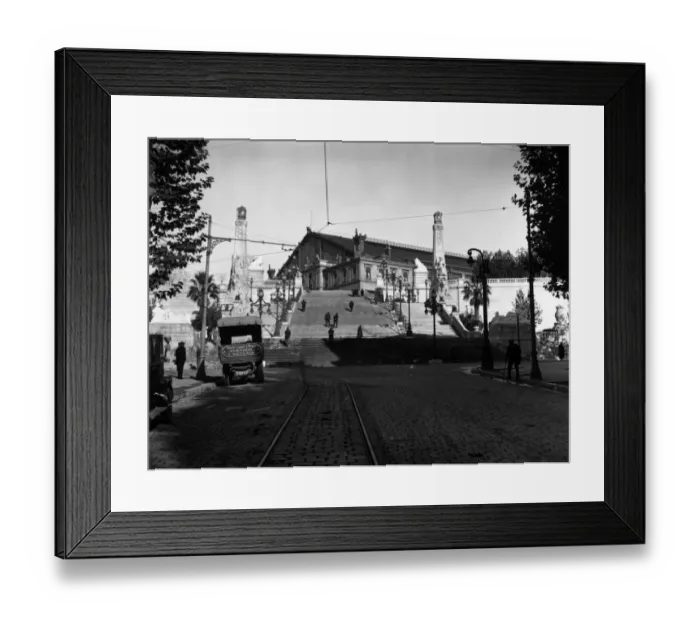 Framed Print : Monumental Steps Framed Print : Monumental Steps