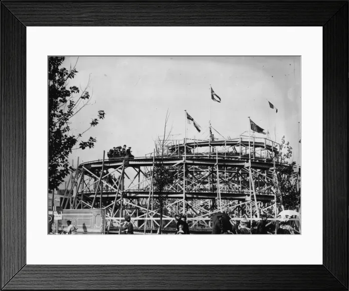 Framed Print : Spiral Railway