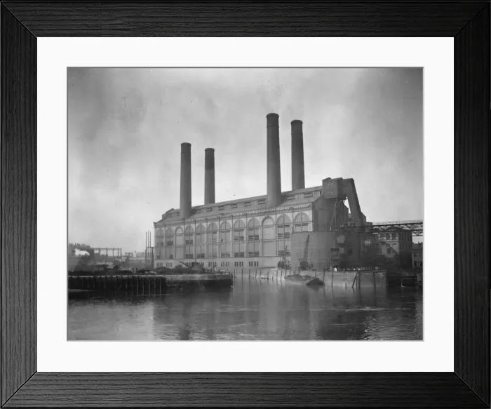 Framed Print : Power Station Framed Print : Power Station
