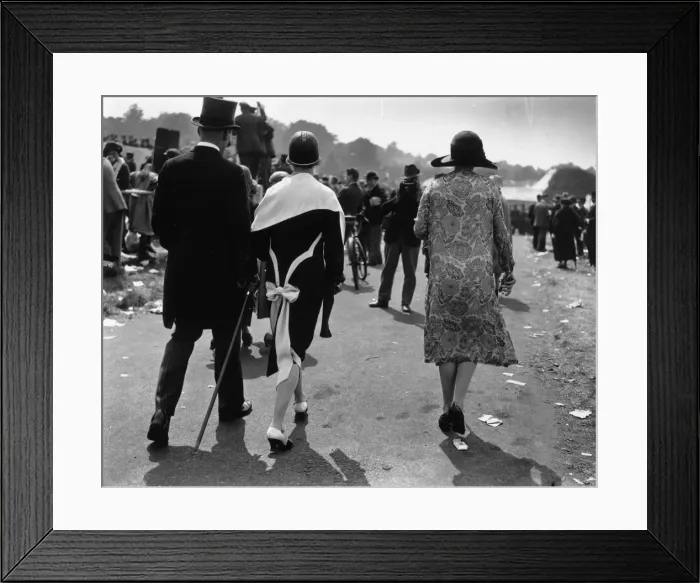 Framed Print : Ascot Fashion Framed Print : Ascot Fashion