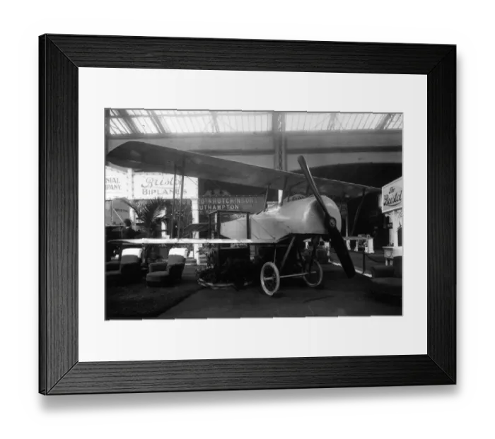 Framed Print : Bristol Scout Biplane Framed Print : Bristol Scout Biplane
