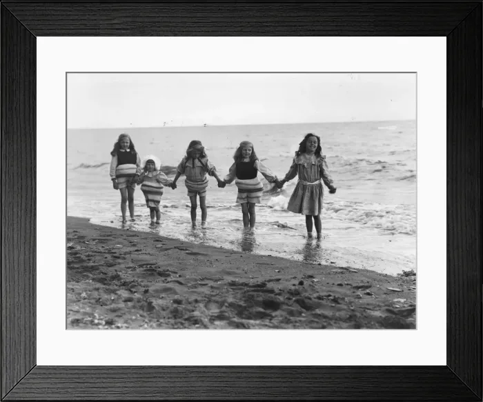 Framed Print : Young Paddlers Framed Print : Young Paddlers