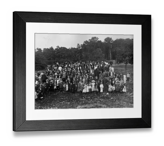 Framed Print : Shirley Hill Crowd Framed Print : Shirley Hill Crowd