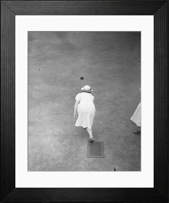 Framed Print : English Bowls Framed Print : English Bowls