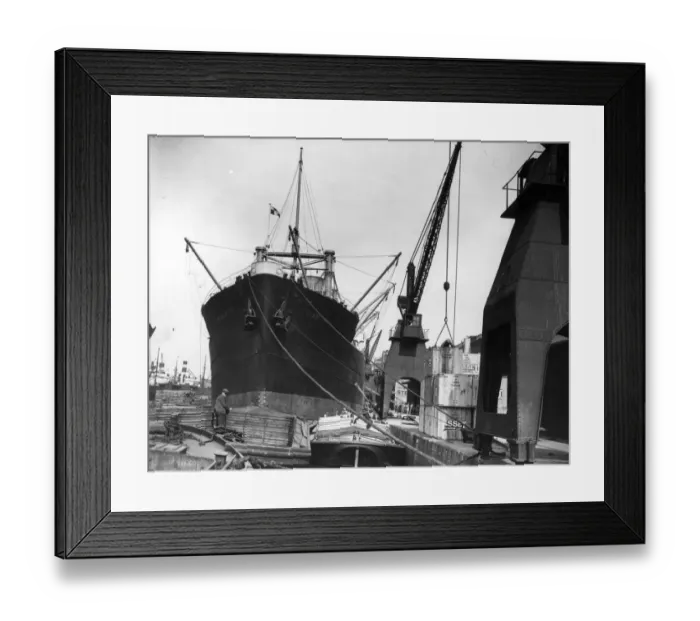 Framed Print : SS Beaverford Framed Print : SS Beaverford