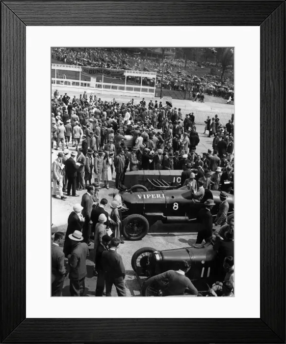 Framed Print : Brooklands Paddock Framed Print : Brooklands Paddock