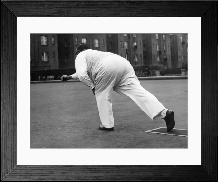 Framed Print : Big Bowler Framed Print : Big Bowler