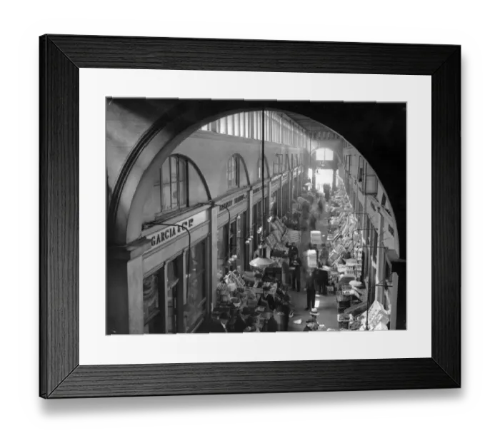 Framed Print : Market Hall Traders and Porters Framed Print : Market Hall Traders and Porters