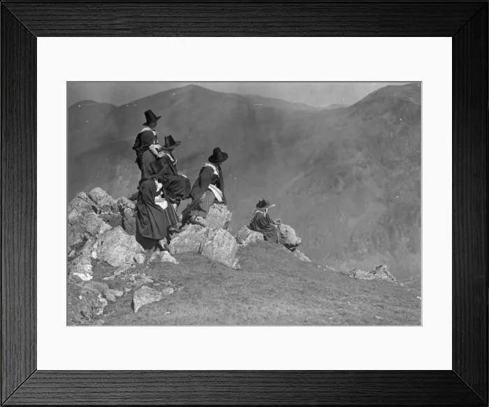 Framed Print : Snowdon Climb Framed Print : Snowdon Climb