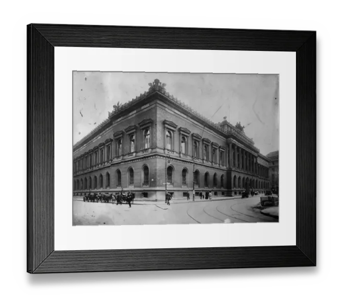 Framed Print : Reichs Bank Framed Print : Reichs Bank