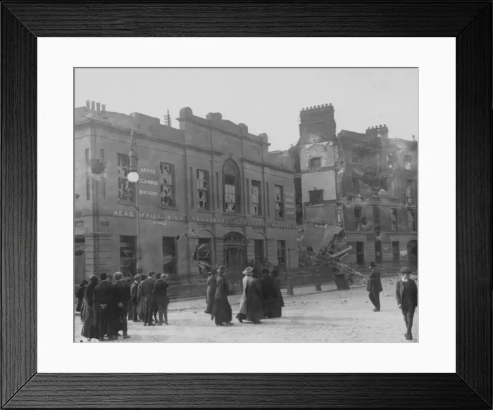 Framed Print : Dublin Rising Framed Print : Dublin Rising