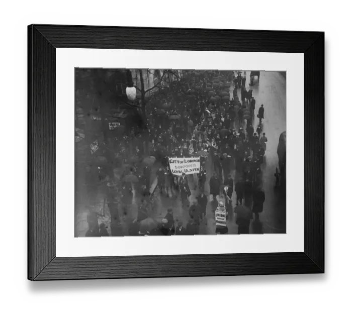 Framed Print : Union Rally Framed Print : Union Rally