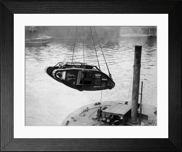 Framed Print : British Tank Framed Print : British Tank