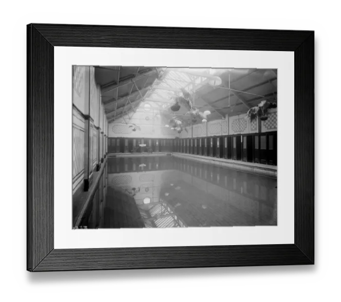 Framed Print : Paddington Pool Framed Print : Paddington Pool