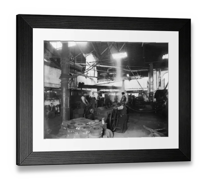 Framed Print : Tyre Making Framed Print : Tyre Making