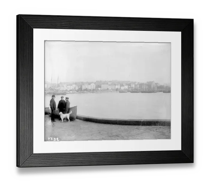 Framed Print : St Ives. 30th November 1908: St Ives harbour, Cornwall Framed Print : St Ives. 30th November 1908: St Ives harbour, Cornwall