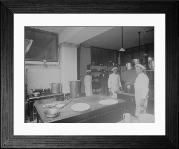 Framed Print : Club Kitchen Framed Print : Club Kitchen