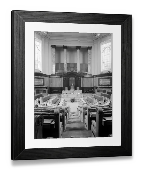 Framed Print : Council Chambers