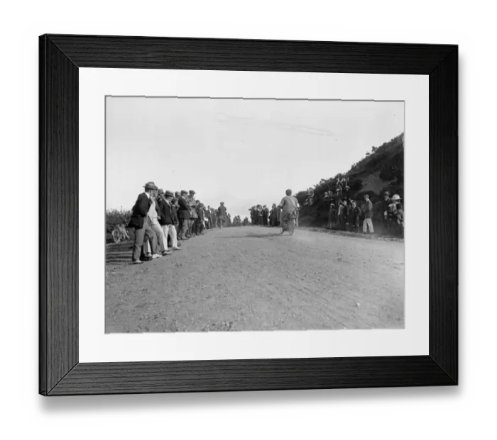 Framed Print : Watching Trials