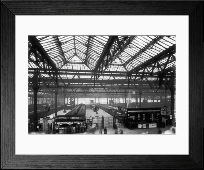Framed Print : Waterloo Station Framed Print : Waterloo Station