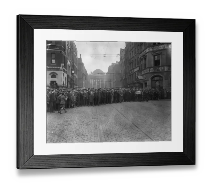 Framed Print : Four Courts Siege Framed Print : Four Courts Siege