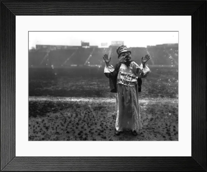 Framed Print : Postponed Match Framed Print : Postponed Match