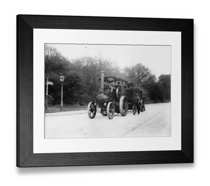 Framed Print : Traction Engine Framed Print : Traction Engine